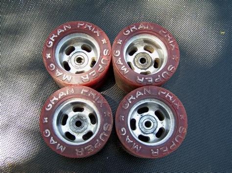 vintage 70 s super mag gran prix skateboard wheels 82mm 117101383