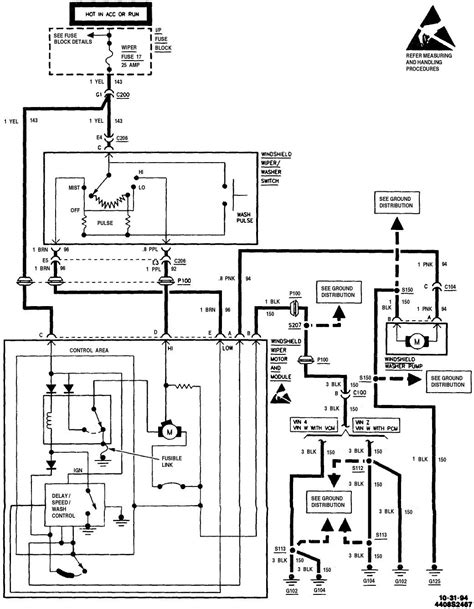 ford wiper motor diagram