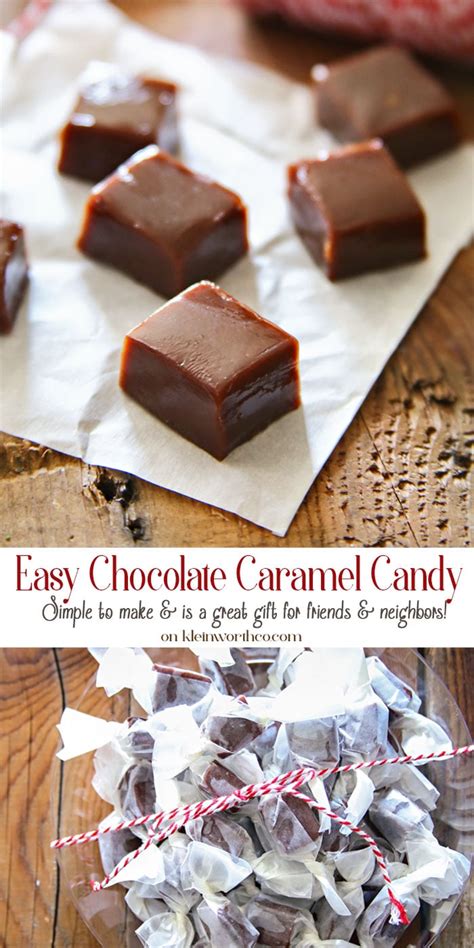 easy chocolate caramel candy taste   frontier