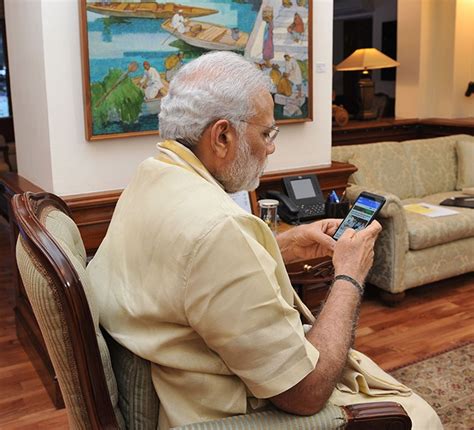 It S Not What Modi Is Tweeting It S What He Is Reading The Wire