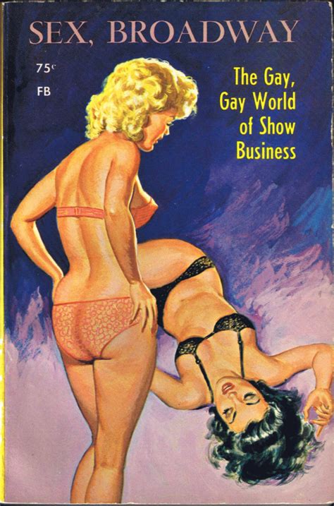 sex broadway pulp covers