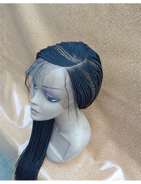 braided cornrow wig natural and realistic pls let me know etsy