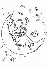 Rosalina Coloring Pages Mario Princess Jadedragonne Baby Super Diana Peach Daisy Printable Drawing Colouring Yoshi Category Color Deviantart Getdrawings Kart sketch template