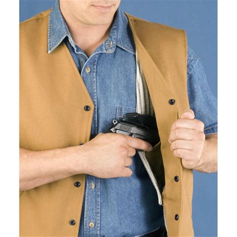 classic  west styles concealment vest  holsters