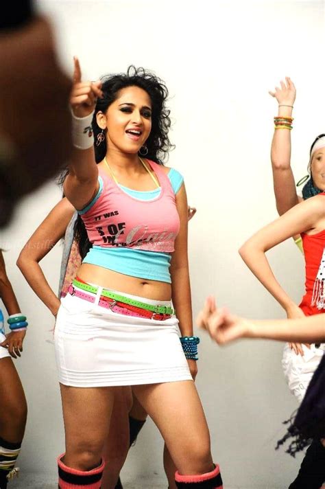 Anushka Shetty Hot Navel Thigh Photos And Stills Indian Actress