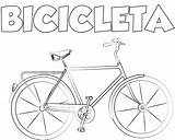 Bicicleta Bicicletas Bici Terrestre sketch template