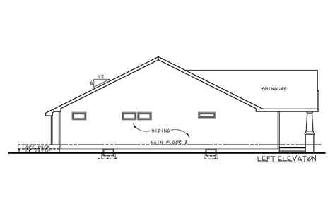 plan db  bed bungalow plan  optional sunroom electrical layout house plans
