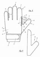 Patents Patent Drawing Gusset Glove Goalkeeper sketch template