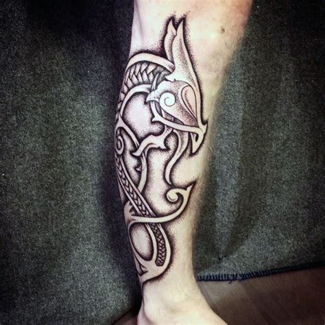 100 norse tattoos for men medieval norwegian designs