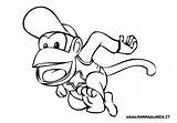 Coloring Kong Diddy Pages Colorear Para Mario Characters Didi Pinata Donkey Game Bros Printable Dibujos Drawing Imagenes Getcolorings Colouring Clipartmag sketch template