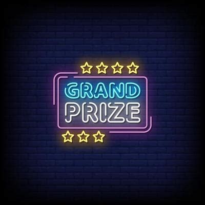 grand prize vector art icons  graphics