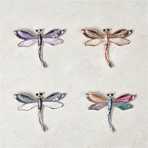 dragonfly magnetic brooch by my posh shop