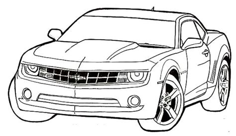 printable car coloring page