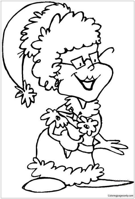 santa claus coloring page  coloring pages