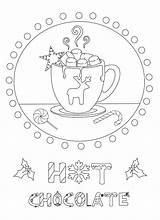 Chocolate Coloring Pages Getcolorings Hot sketch template