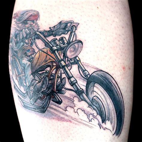 Neo Traditional Hot Rod Tattoo By Picasso Dular Hot Rod Tattoo