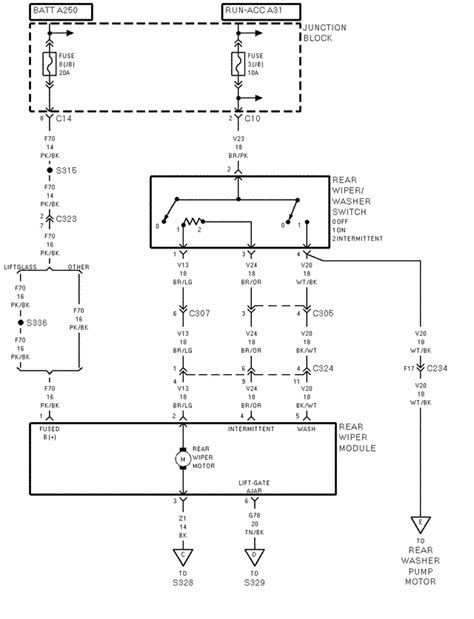 wire wiper motor wiring diagram wiring wipe question  wanted mk escort wiper motor