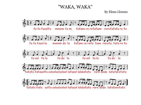 Shakira Waka Waka Eh Lyrics D33blog