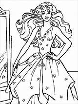 Pages Coloring Barbie Katherine Spirit Princess Christmas sketch template