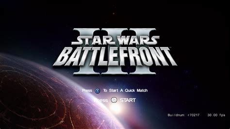 star wars battlefront  footage  apparent prototype version