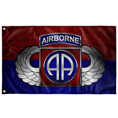 airborne division winged flag