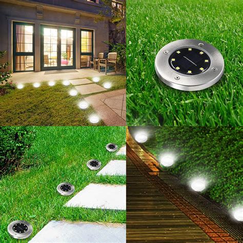 solar ground lights  pack deal hunting babe