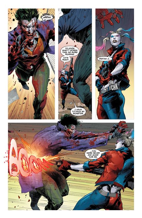 Harley Quinn Kills The Joker Dceased Comicnewbies