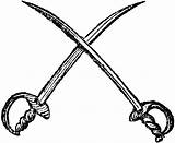 Swords Crossed Usf Edu sketch template