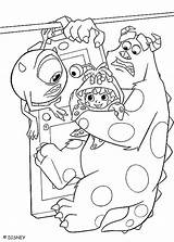 Coloring Pages Monster Boo Mike Online sketch template