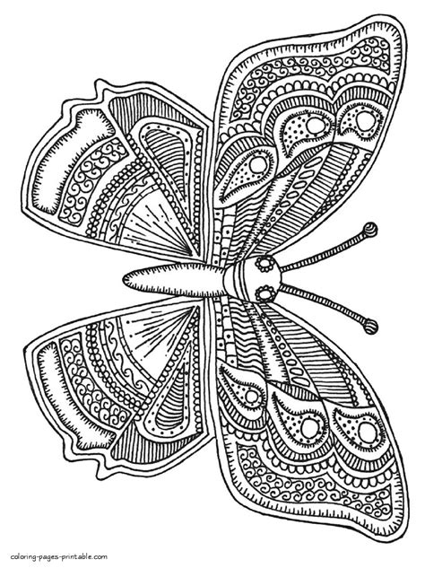 superior butterfly coloring books  adults coloring pages