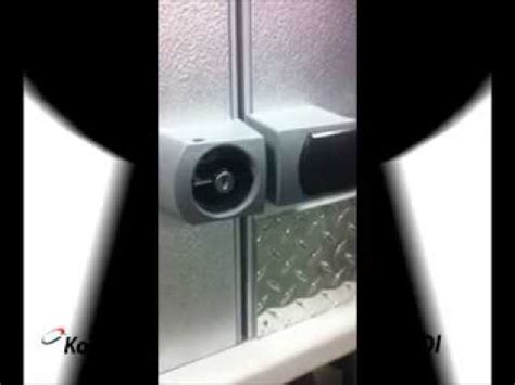 operating standard door lock youtube
