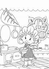 Coloring Cooking Pages Kitchen Utensils Getcolorings sketch template