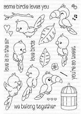 Clear Stamps Stamp Besotted Birdie Clearly Loves Some Set Doodle Para Drawings Dibujos раскраски Simonsaysstamp штампы Pages Books Visiter перейти sketch template