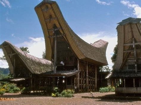 rumah adat tongkonan memiliki makna bagi masyarakat toraja  melambangkan rumah tongkonan
