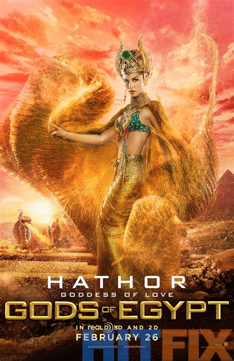 Gods Of Egypt Movie Character Posters Teaser Trailer