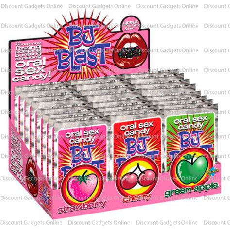 Bj Blast Oral Sex Candy Pop Rocks Flavored Enhancer 36pc