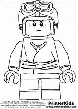 Wars Lego Pages Clone Coloring Star Getcolorings Color sketch template