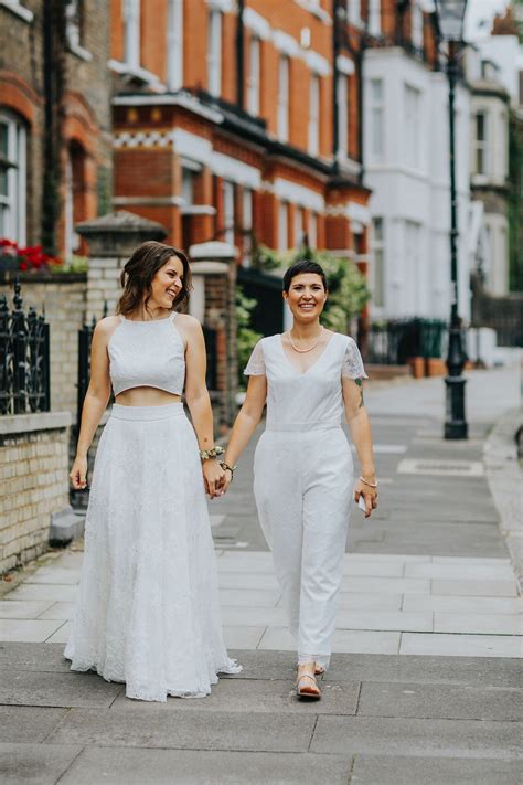 Brides Emma And Roxy Both Wore Gorgeous House Of Ollichon Bridal Wear