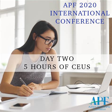 apf international conference  day   hour autism