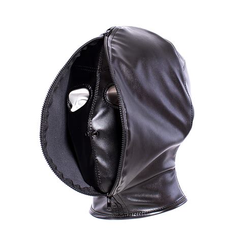 Buy New Arrive Double Layer Bdsm Bondage Hood Mask