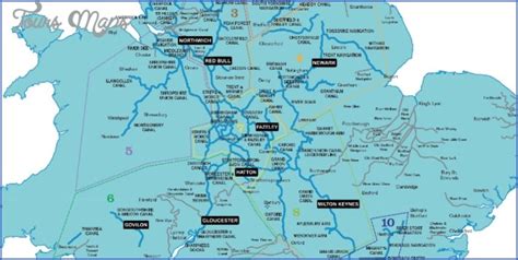 canal map uk toursmapscom