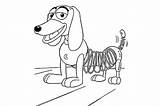 Slinky Coloring Toy Story Pages Dog Drawing Printable Kids Ecoloring Getdrawings Cartoon Choose Board Color sketch template