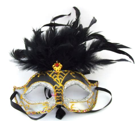 feather top 04 mardi gras mask halloween party masquerade
