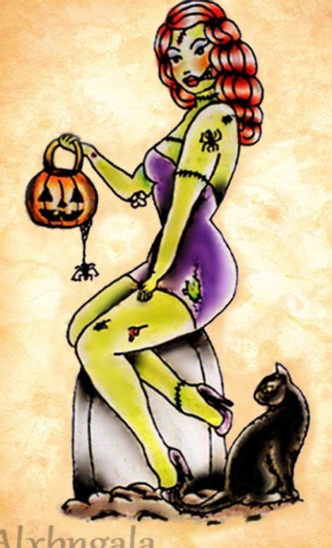 pin on vintage inspired traditional {sailor jerry} pin up