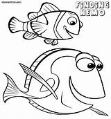 Nemo Dory Shark Clipartmag sketch template