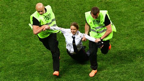 pussy riot claim to have conducted world cup pitch invasion world
