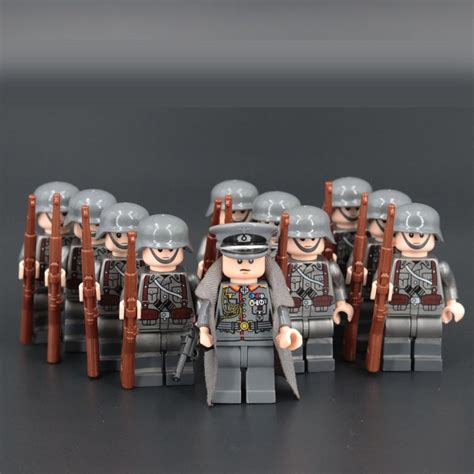 ww germany soldiers minifigures lego world war ii toy