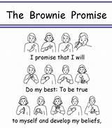 Brownie Scout Brownies Bsl Scouts Girlguiding Promises Badges Guiding Disability Troop sketch template