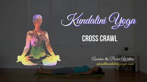 cross crawl yoga pose youtube