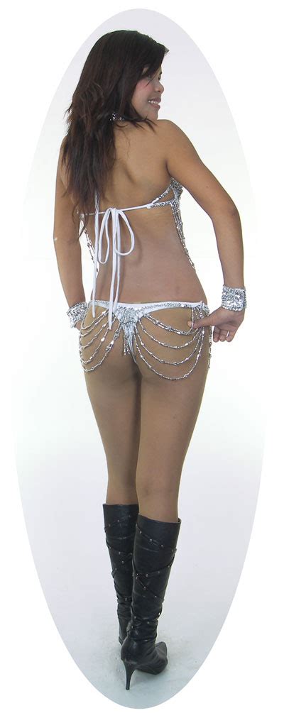 Sequin Cabaret Showgirl Pole Lap Dance Bikini Sg013
